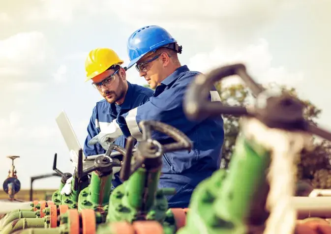 male-engineers-on-site